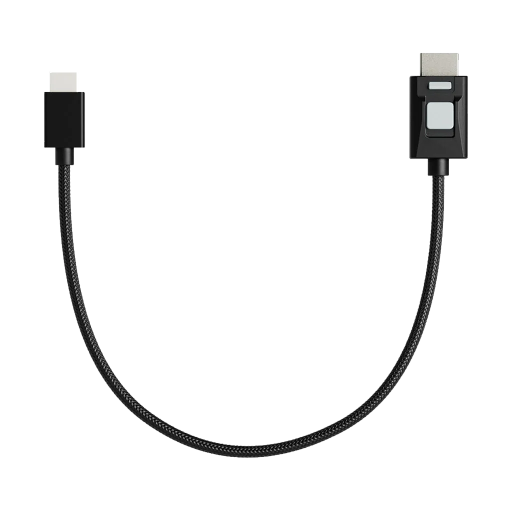 Atomos 4K60 HDR Locking Full HDMI to Mini-HDMI High-Speed Cable (30cm)