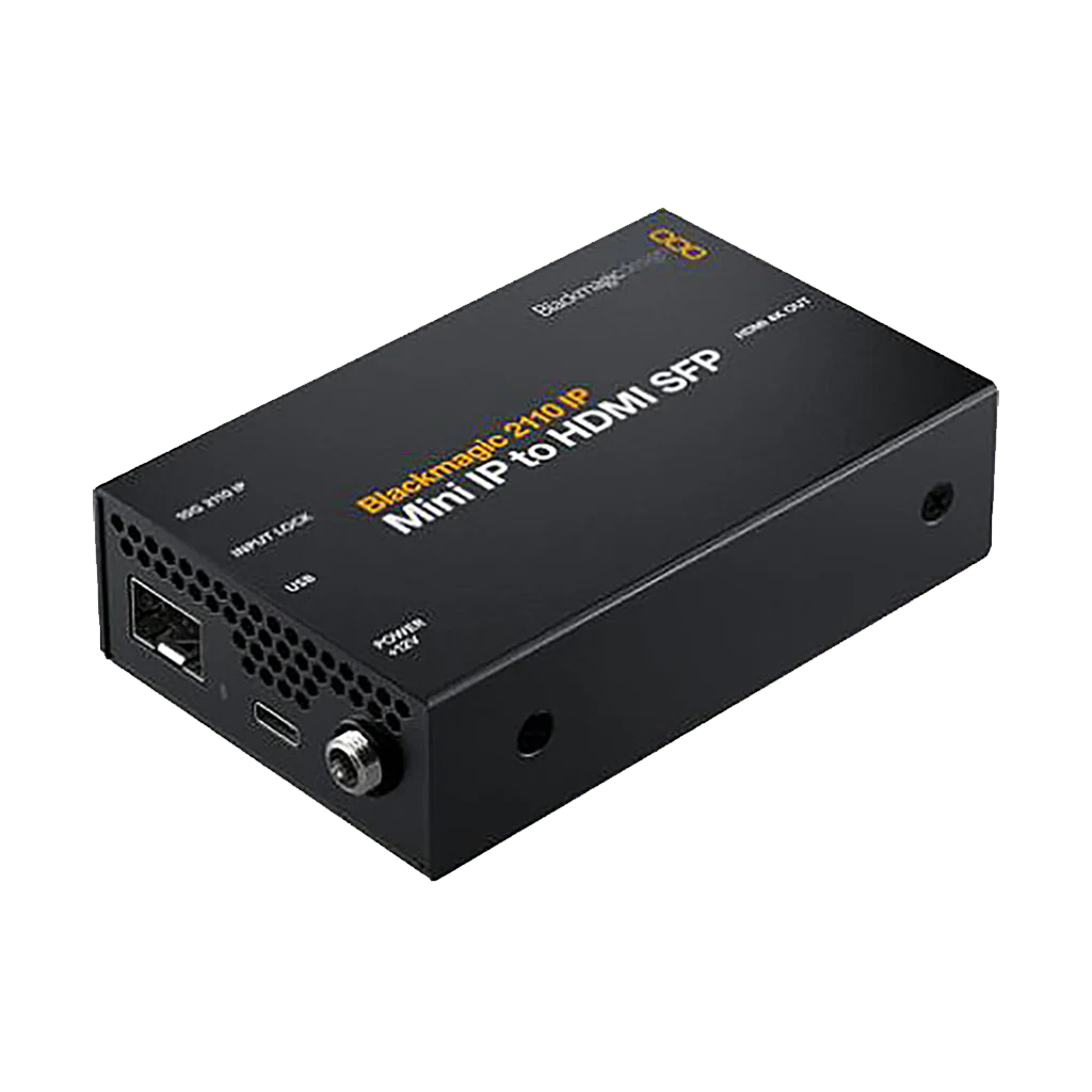 Blackmagic Design 2110 IP Mini IP to HDMI SFP Converter