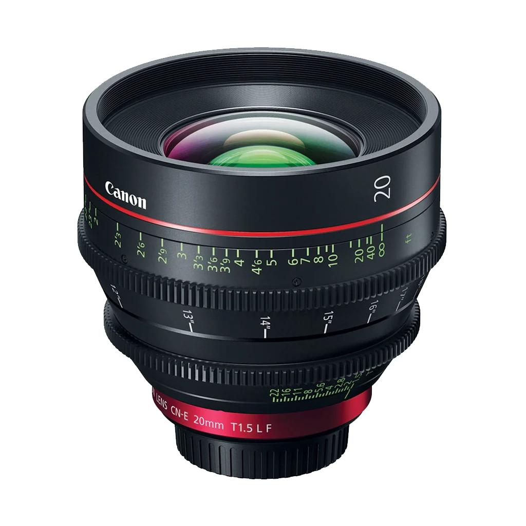Canon CN-E 20mm T1.5 L Cinema Prime Lens (EF Mount) - Image 2