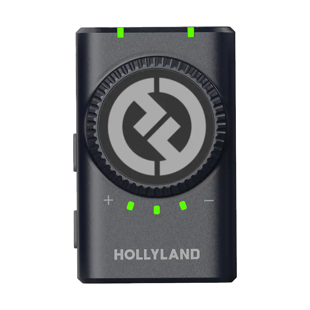 Hollyland LARK M2 DUO 2-Person Wireless Combo Microphone System (2.4 GHz, Shine Charcoal) - Image 2