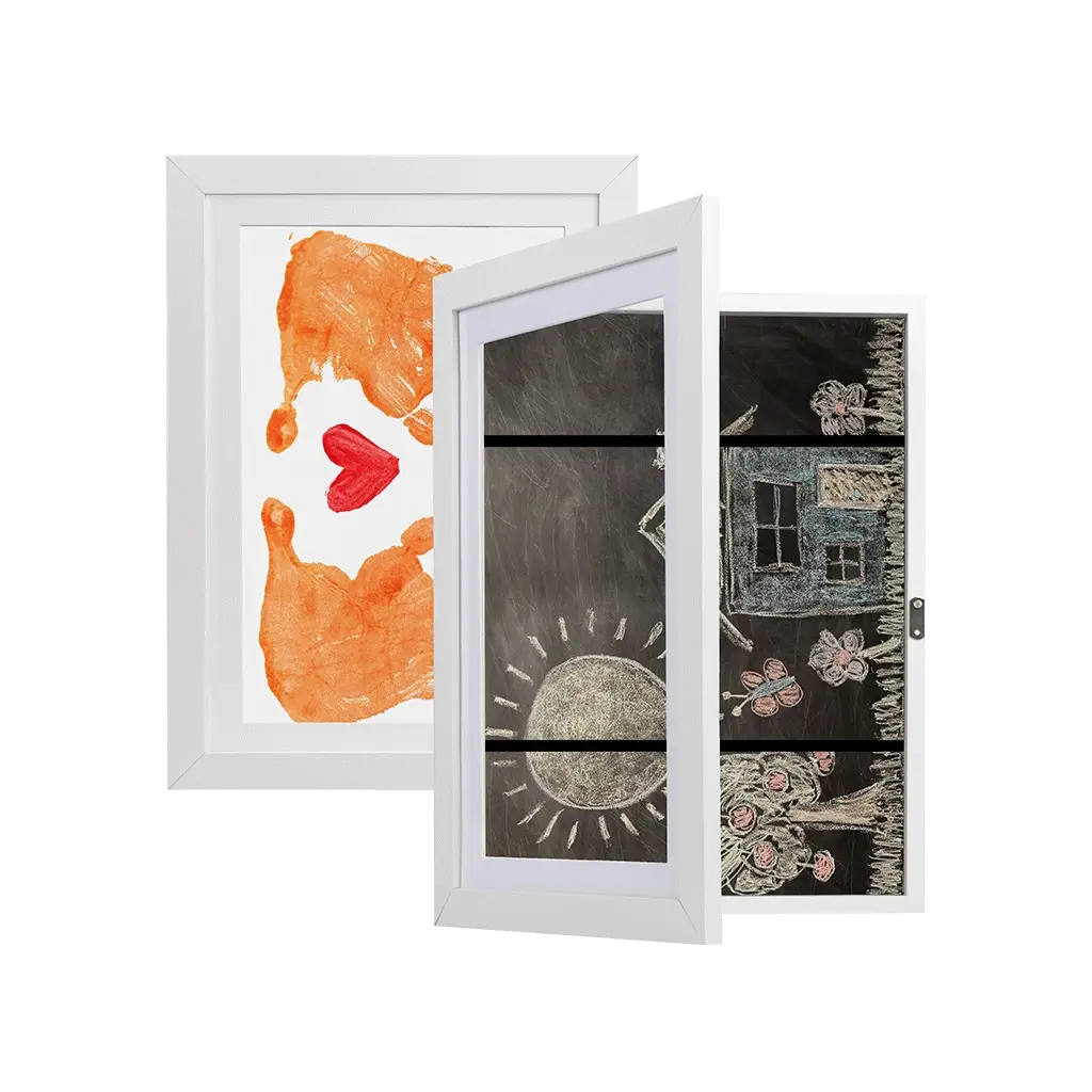 Kids Art Storage Frame (A4 - White) - Image 2