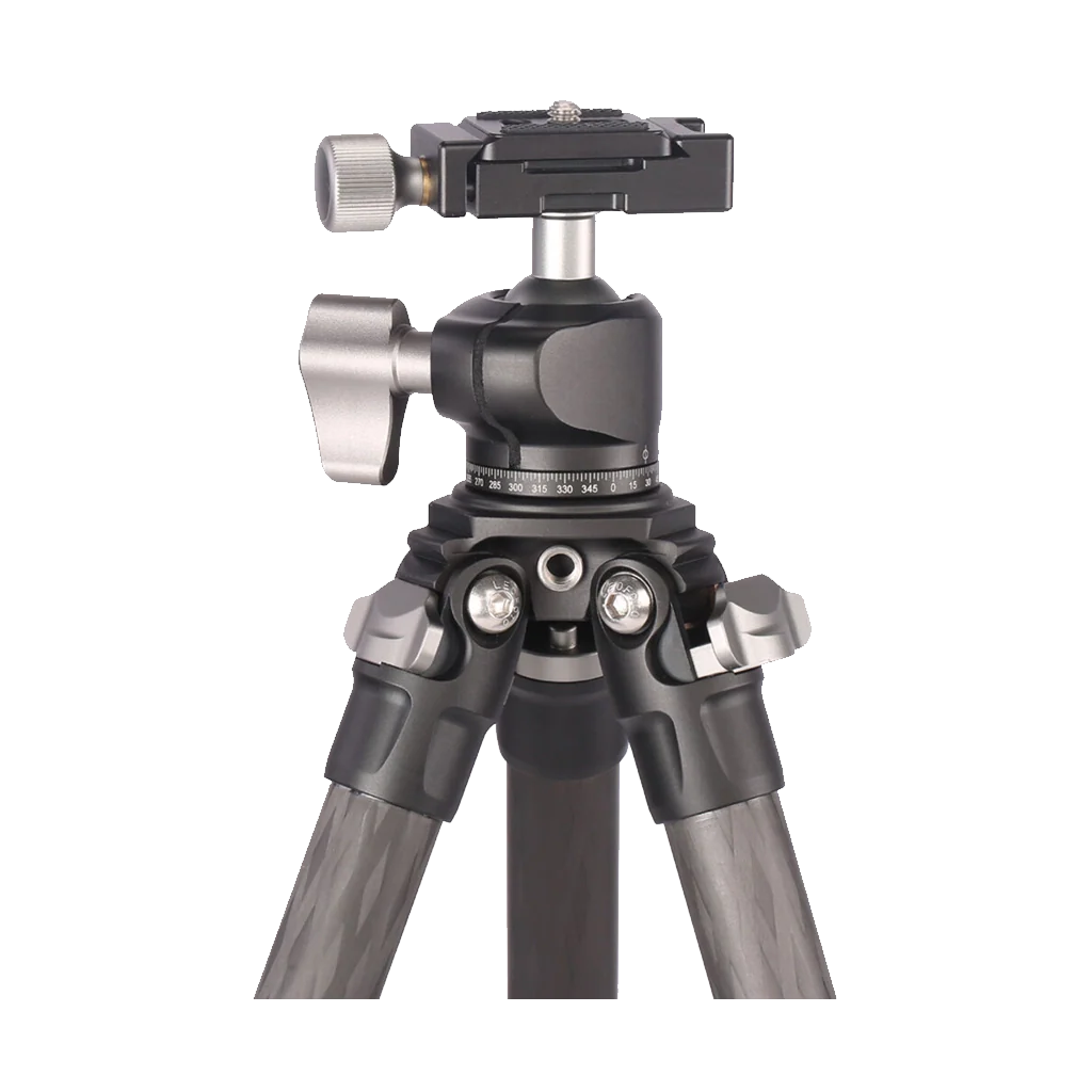 Leofoto Ranger LS-224C + LH-25 Carbon Fiber Tripod Kit - Image 2