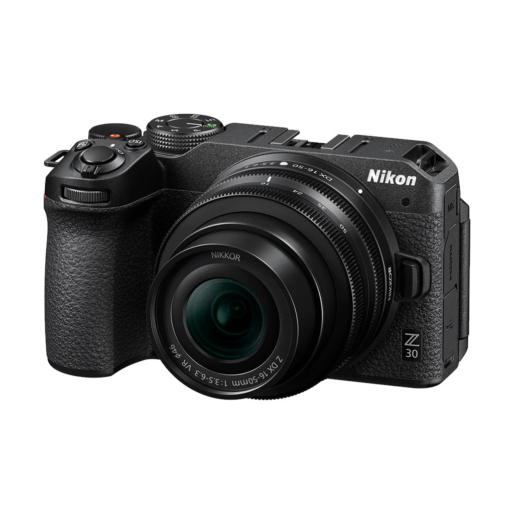 Nikon Z30 Mirrorless Camera Body with 16-50mm f3.5-6.3 Lens + 50-250mm f4.5-6.3 Lens + Bag and 32gb SD Card - Image 3