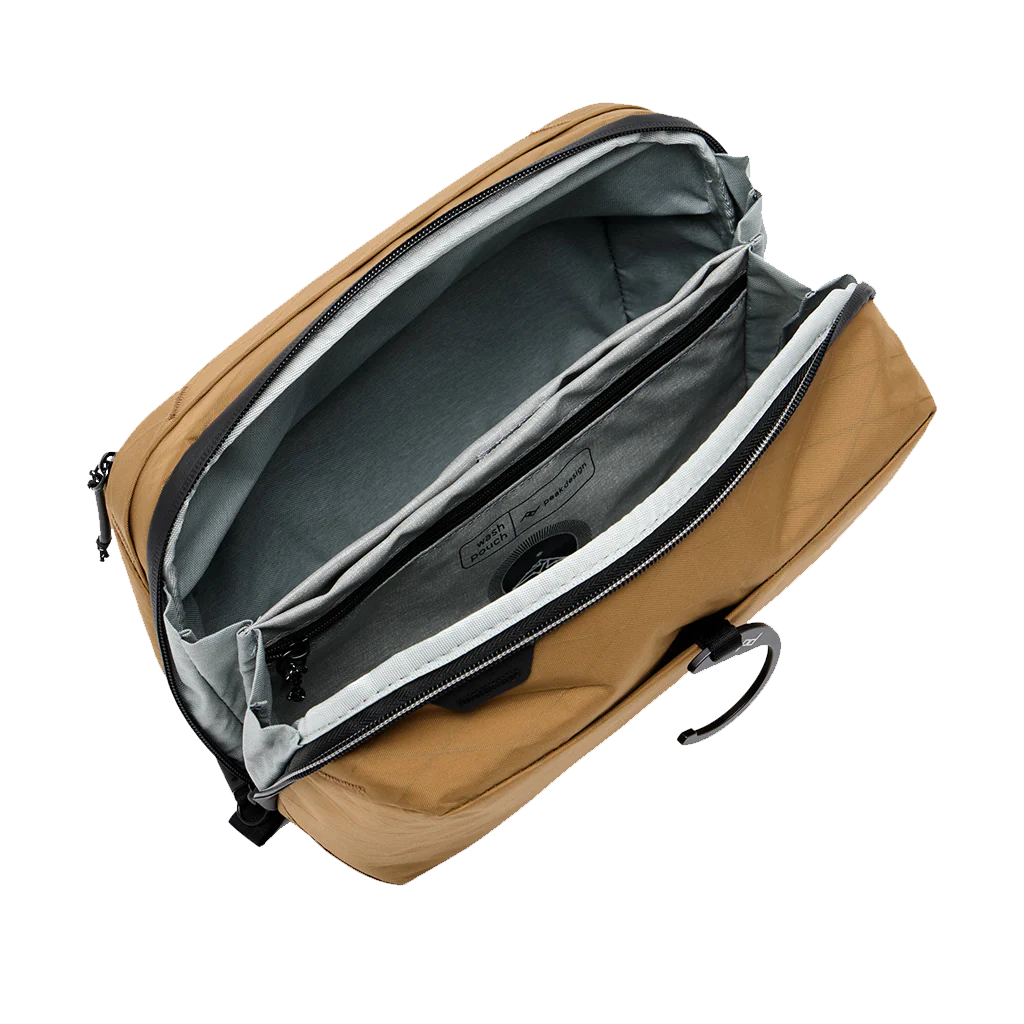 Peak Design Travel Wash Pouch Coyote (2.5L, X-Pac) - Image 2