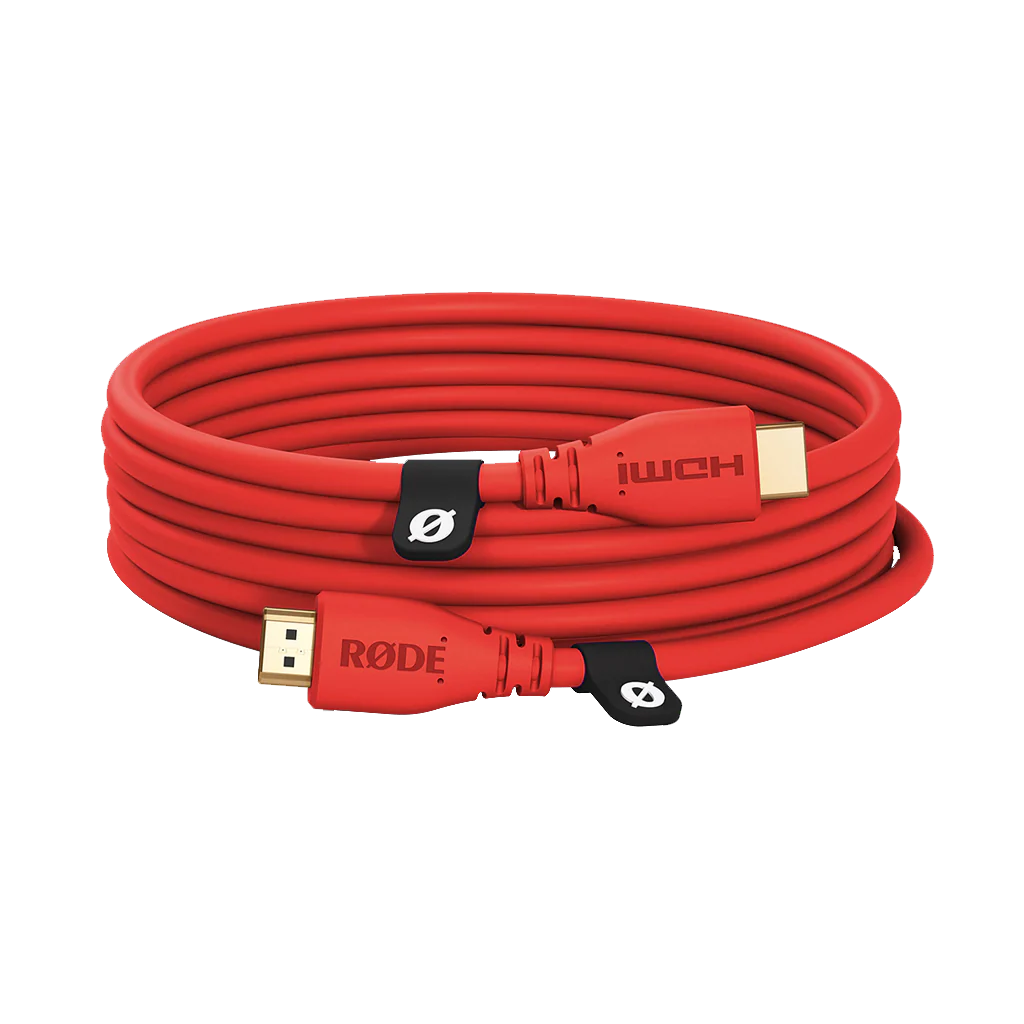 Rode HDMI 2.0 Cable (Red, 3m)