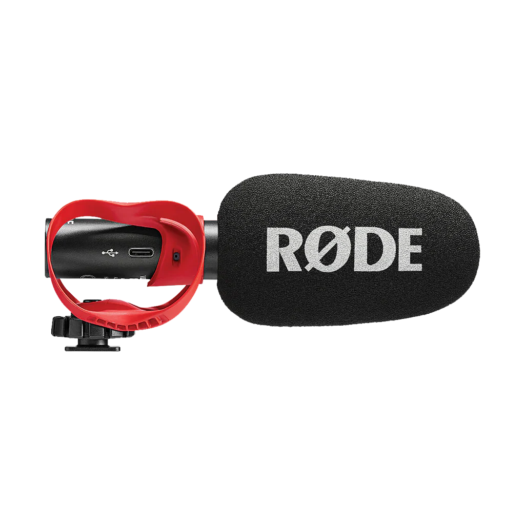 Rode VideoMic GO II-H Ultracompact Analog/USB Camera-Mount Shotgun Microphone