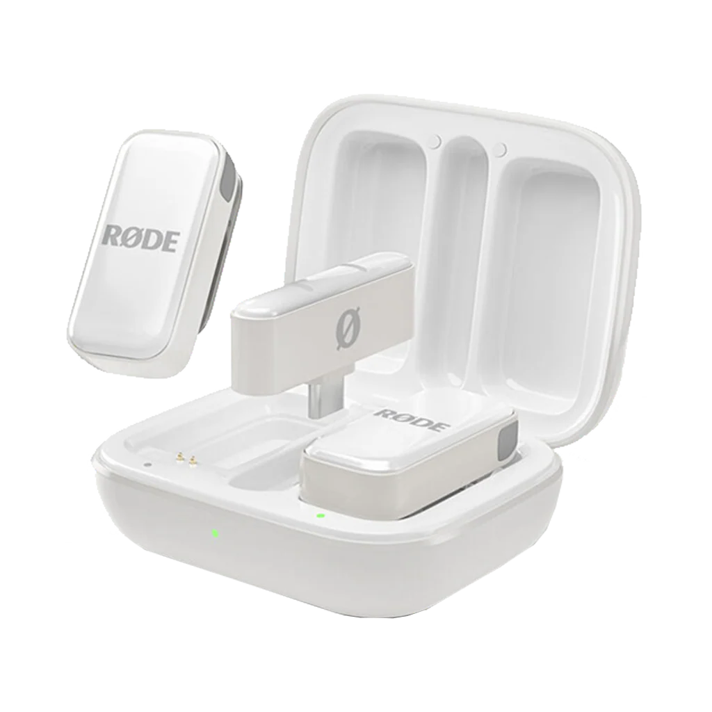 Rode Wireless Micro 2-Person Ultracompact Wireless Microphone System with Lightning Connector (2.4 GHz, White)