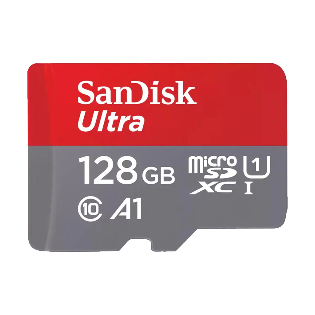 SanDisk 128GB Ultra UHS-I microSDHC Memory Card