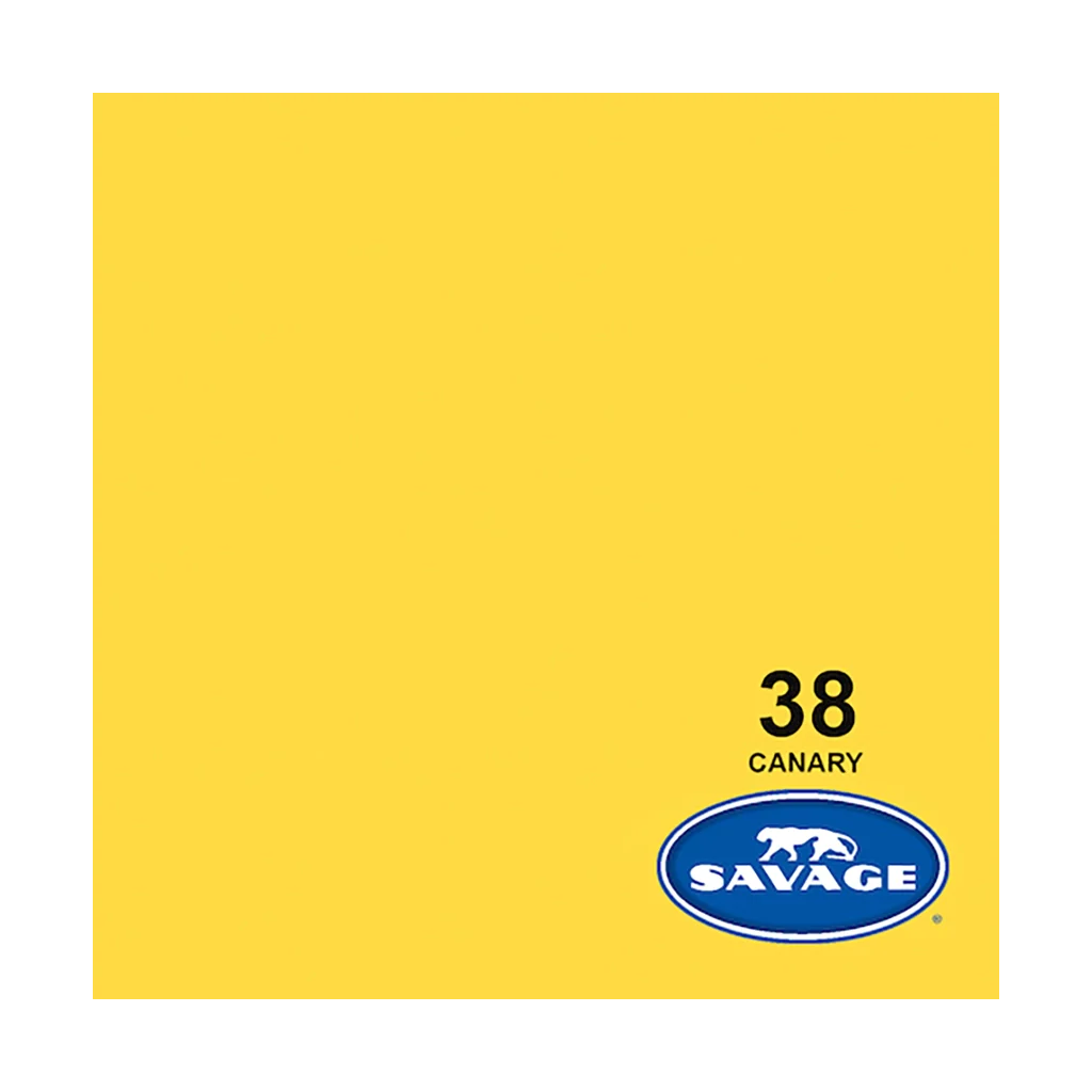 Savage Background Paper Canary 38 (2.72m x 11m)