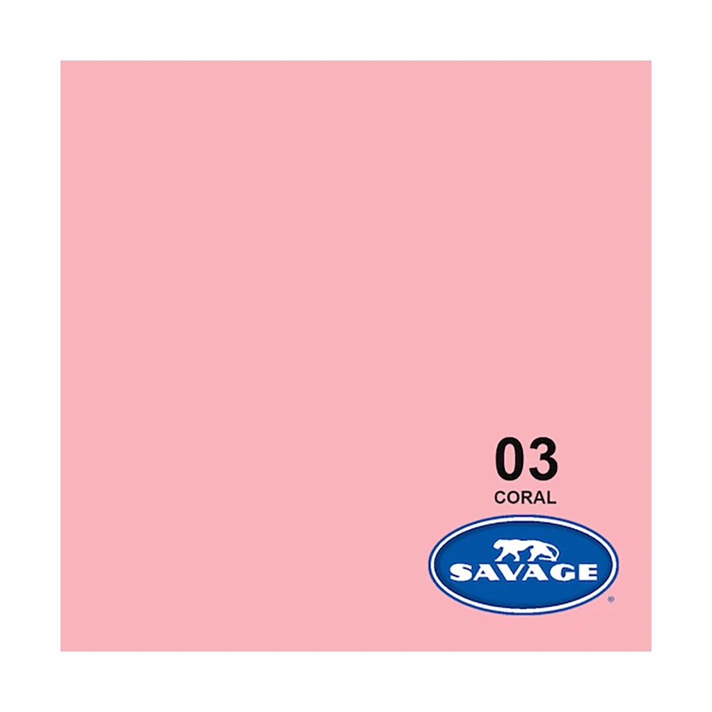 Savage Background Paper Coral 03 (2.72m x 11m)