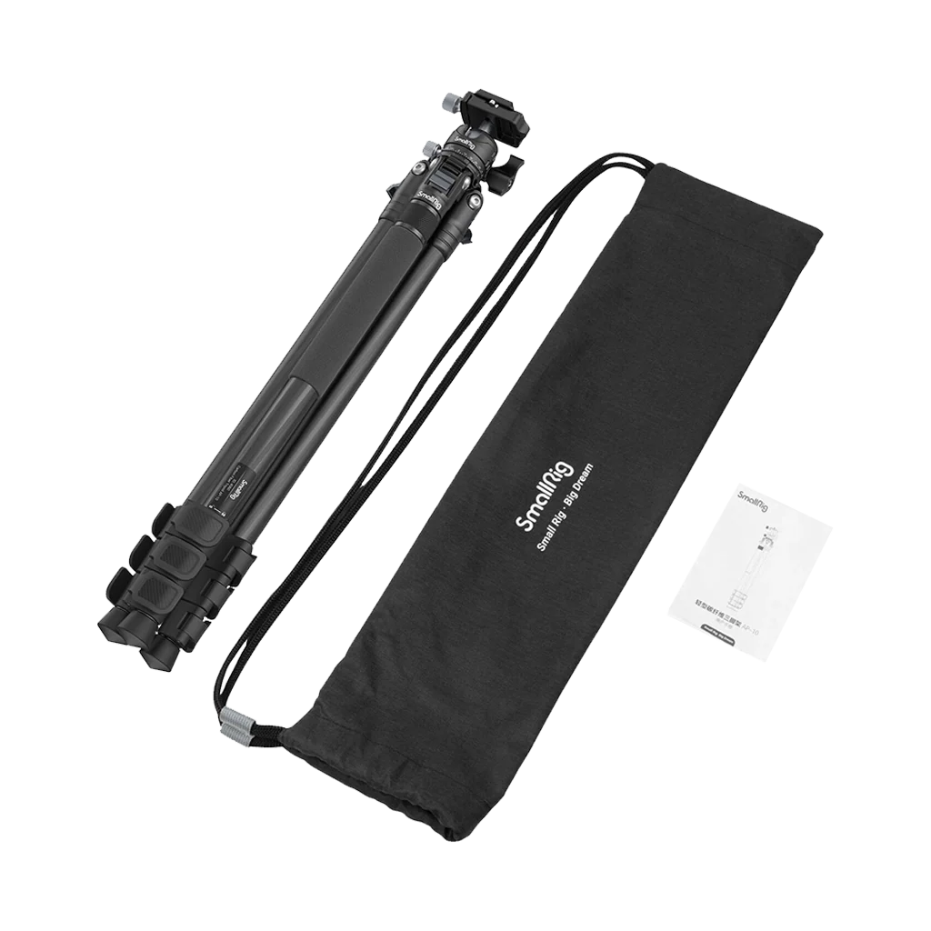 SmallRig AP-10 Carbon Fiber Tripod with Ball Head - Image 3