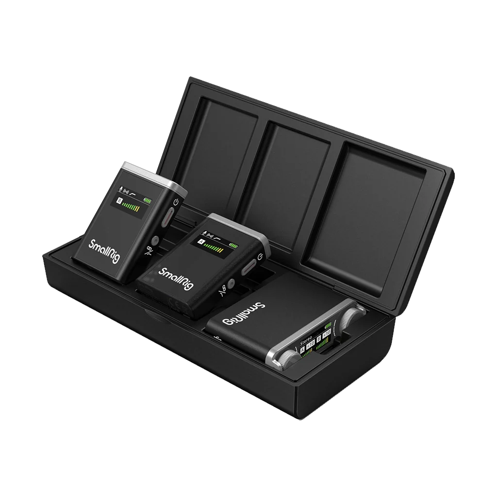 SmallRig Forevala W60 2-Person Compact Wireless Microphone System (2.4 GHz) - Image 2