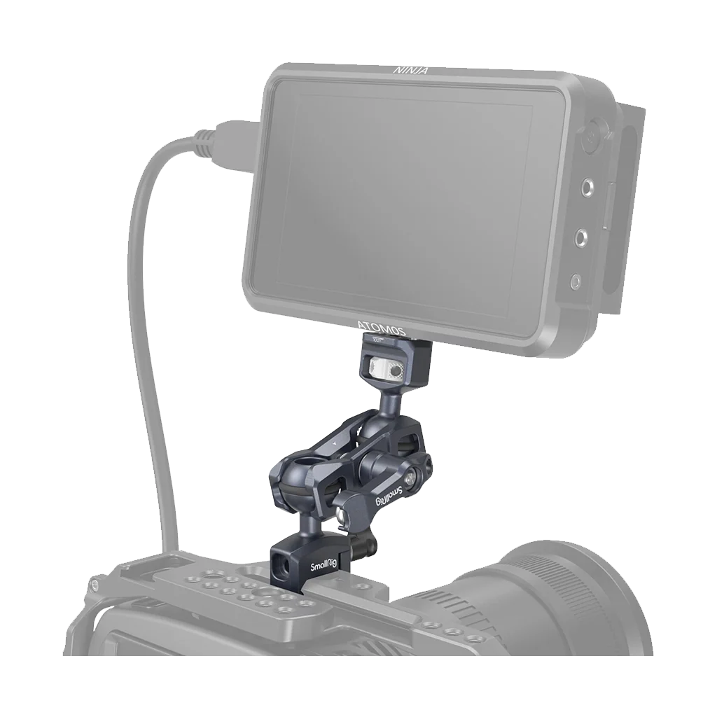 SmallRig Magic Arm with Dual Ball Heads (1/4"-20 Screw and NATO Clamp) - Image 2