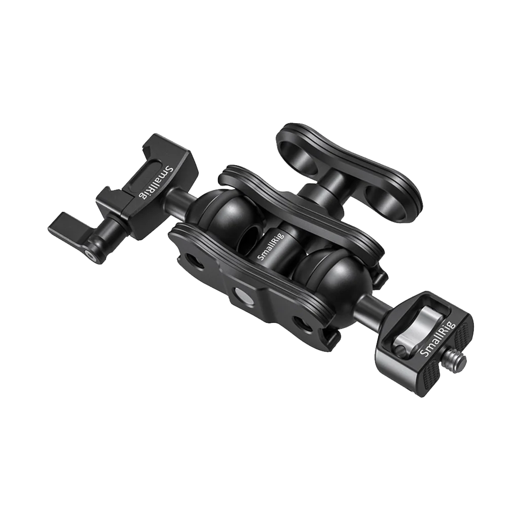 SmallRig Magic Arm with Dual Ball Heads with 1/4"-20 Screw and NATO Clamp
