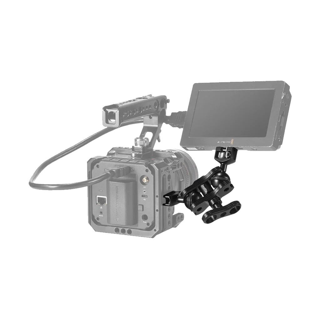 SmallRig Magic Arm with Dual Ball Heads with 1/4"-20 Screw and NATO Clamp - Image 2